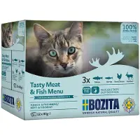 Bozita kød & fisk multipack vådfoder til katte