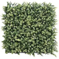 Wellhome Kunstigt Vertikalt Hækpanel 100x100 Cm