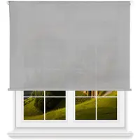 Wellhome Polyester Gennemsigtigt Rullegardin 140 X 180 Cm
