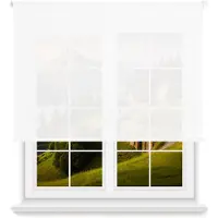 Wellhome Polyester Gennemsigtigt Rullegardin 180 X 150 Cm