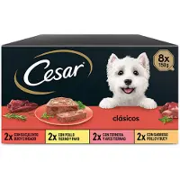 Cesar Multipack 8 Klassikere Vådfoder Til Hunde 3x8x150g
