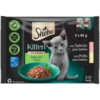 Sheba Pouch Mix Vådfoder Til Kat 13x4x85g