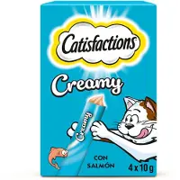 Mars Catisfactions Creamy Laks Kattesnack 11x4x10g
