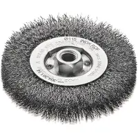 Lessmann Stm Rund Bølgetrådsbørste 115 Mm