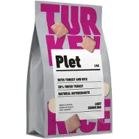 Plet Light Hundefoder Til Voksne Seniorhunde Med Ris 3kg