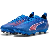 Puma Ultra 6 Pro FG/AG Untamed - Blå/Hvid/Rød Børn, størrelse 37