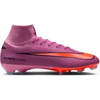 Nike Air Zoom Mercurial Superfly 10 Pro Fg Scary Good - Pink/sort/orange - Græs (Fg), størrelse 41