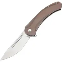 Kansept Knives Hira Framelock Bronze
