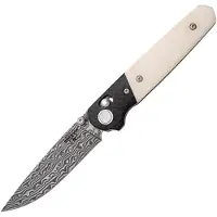 Bear & Son Lawman Slidelock White Bone