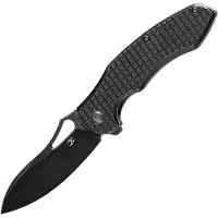Kansept Knives Echis Framelock Black Frag