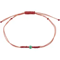 Pilgrim Armbånd 'Birthstones' grøn / rød