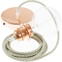 Creative Cables Rd62 Lozenge 50 Cm Hængende Lampe Pendel Til Lampeskærm