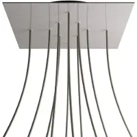 Creative Cables Stål Krovnq4010f109 Xxl Rose-one Square Satin Rosesæt
