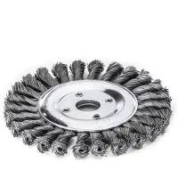 Lessmann Snoet Rundbørste RPM 12500 Ø115x14mm STH gevind M14 0,50 mm - (10 stk.)