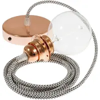 Creative Cables Rt14 3d Diy 50 Cm Hængende Lampe Pendel Til Lampeskærm