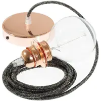 Creative Cables Rn03 1 M Hængende Lampe Pendel Til Lampeskærm