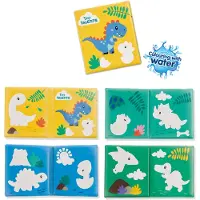 SES Creative Badebog - Farv med Vand - Dino - - OneSize - Badebog