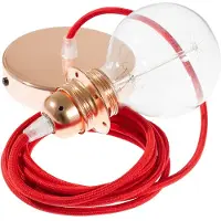 Creative Cables Rm09 2 M Hængende Lampe Pendel Til Lampeskærm