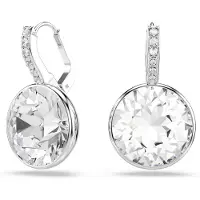Swarovski Øreringe 'Millenia' sølv / transparent