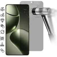 Mtp Products Xiaomi 14T/14T Pro Privacy Skærmbeskyttelse Hærdet Glas - 9H