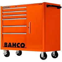 Bahco Klassisk C75-vogn Med Seks Skuffer Og Sideskab 986 Mmx501 Mmx1100 Mm