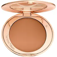 Charlotte Tilbury - Airbrush Flawless Finish Refill- Refill Til Matterende Pudder - Airbrush Flawless Finish Refill - 4 Deep - For Women