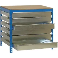 Simonwork (bancos De Trabajo) Bt5 6box Metalhylde 842x1510x760 Mm