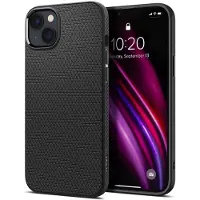 Spigen Liquid Air iPhone 14 Pro-etui - mat sort