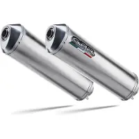 Gpr Exhaust Systems Satinox Yamaha Tdm 900 2002-14 Oval Homologeret Slip On Lyddæmper
