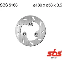 SBS Round 5163 Bremse Skive