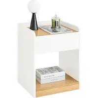 SoBuy Svævende sengebord FBT128-WN