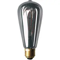 Creative Cables Dl700181 Edison St64 Double Loop E27 5w 150 Lumens 2000k Led-glødepære