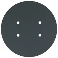 Creative Cables Rose-one System Round Cvfr204f111 Antracitpanel