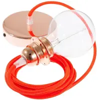 Creative Cables Rf15 50 Cm Hængende Lampe Pendel Til Lampeskærm