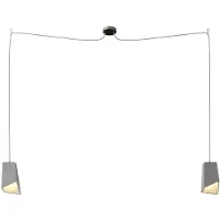 Creative Cables Spider Prism 2 Falls With Bulbs Pendellampe
