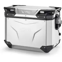Givi Trekker Outback Evo Smart Anodised 37l Monokey Cam-side Obkev48aal Sidetilfælde