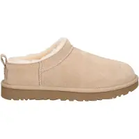 Ugg UGGtil kvinder. 1173891 Classic Micro beige ankelstøvler (38), Læder, Fast, Ingen, Casual