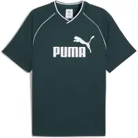 Puma Essentials Football Jersey Men, Clothing, Green Terrain, XL
