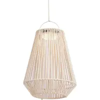 QAZQA Boheme bordlampe beige inkl. LED 3-trins dæmpbar IP54 solcelleopladelig - Duca