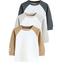 Next Shirts navy / brokade / grå-meleret