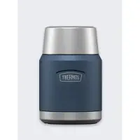 Thermos Termokande 0,47 l foldbar madtermokande med ske og kop - blå