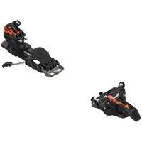 Salomon - Touring skibindinger - Mtn Summit 12 Br Orange Burnt til Unisex - Størrelse 110 mm - Sort