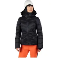 Rossignol - Skijakker dame - W Joseray Down Jacket Black til UnisexNylon - Størrelse L - Sort