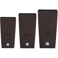 Wellhome Rato 11.4/19/35l Blomsterpotte 3 Enheder