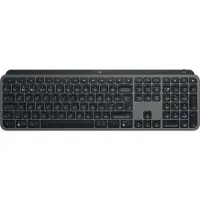 Logitech English Mx Keys S Rf Wireless + Bluetooth Qwerty Uk Graphite Tastatur