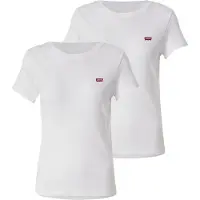 Levi's Shirts 'Essential Tee (2-Pack)' hvid