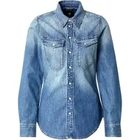 G-Star Slim Western Shirt - Medium blue - Women
