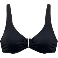 LASCANA Bikinioverdel sort