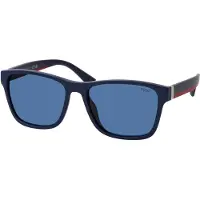 Ralph Lauren Solbriller '0PH4229U' antracit / brandrød / sølv