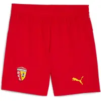 Puma RC Lens 25/26 Shorts Men, Sport, Red/Pelé Yellow, L